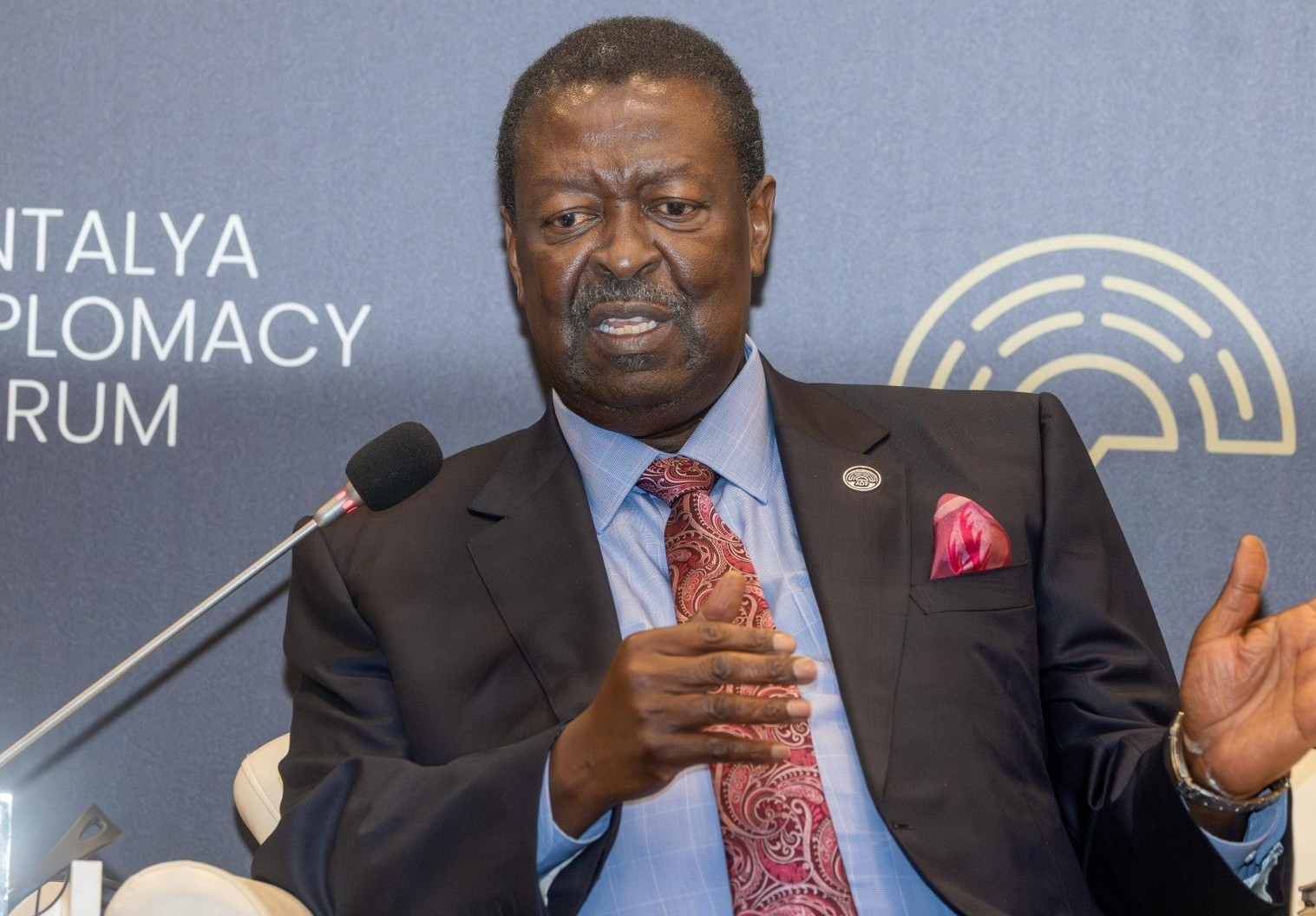 Mudavadi in London for Sudan peace talks