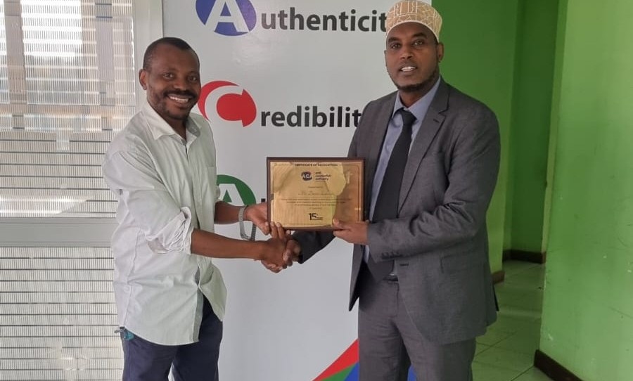 Journalist Dennis Lubanga feted for impactful reporting
