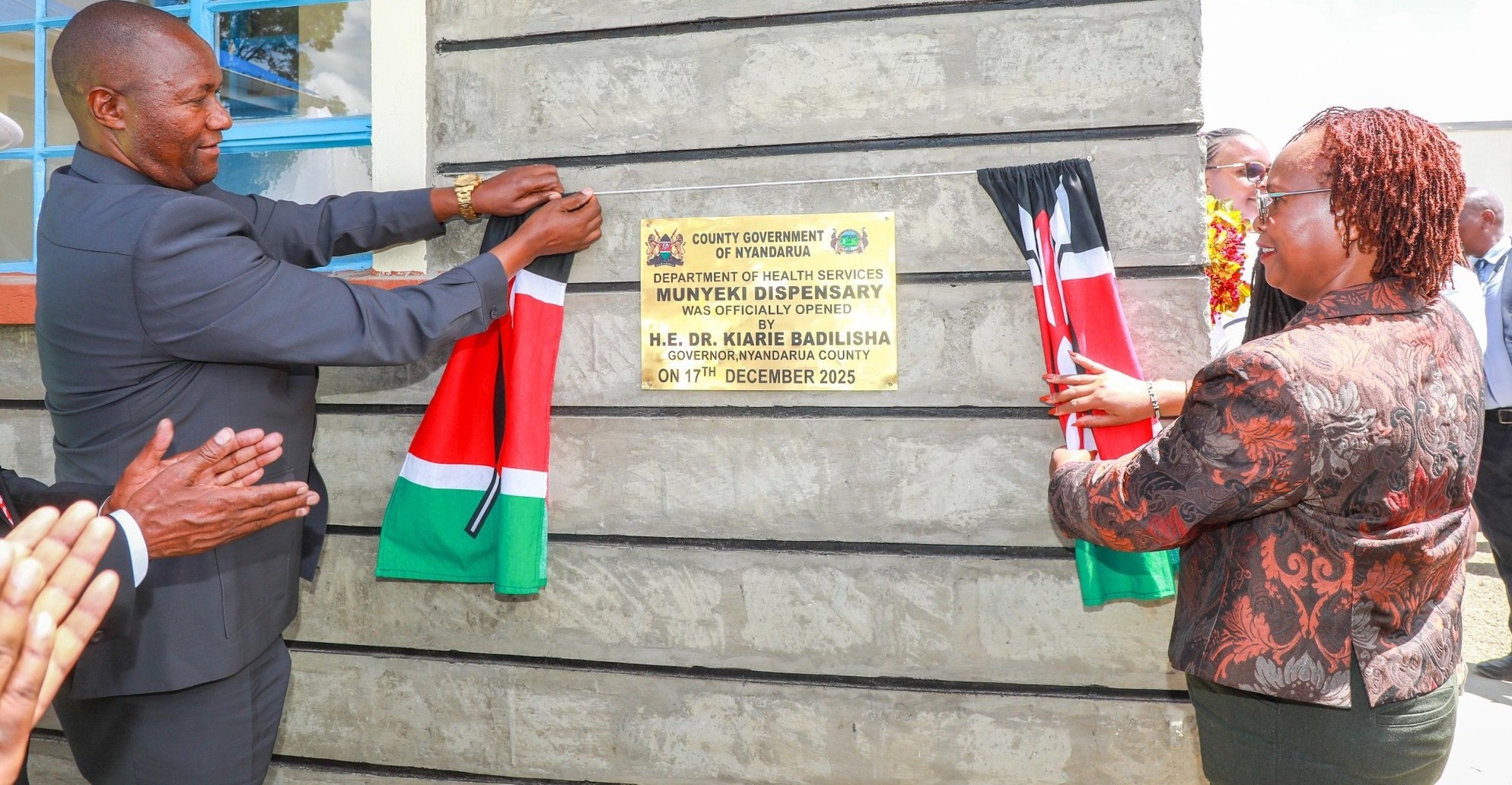 Badilisha opens Sh25m dispensary to benefit Munyeki residents