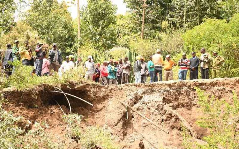 Landslide hits Kipipiri, disrupts roads and utilities