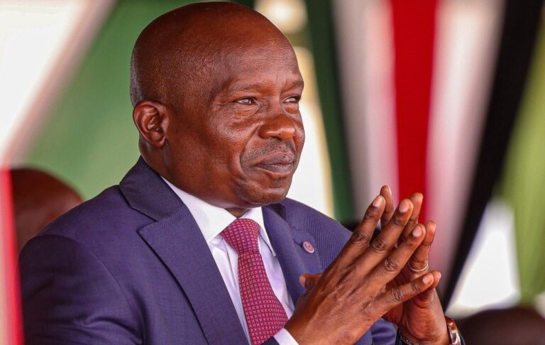 Kindiki: I am in good health