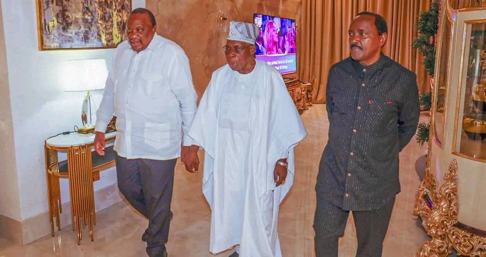 How Kalonzo’s 2027 bid featured in Uhuru, Obasanjo secret talks
