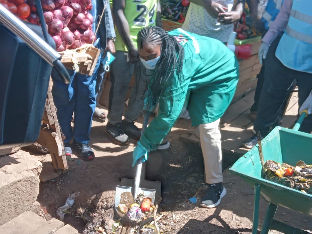 PS Muthoni leads Ruiru clean-up as gov’t pushes hygiene initiative