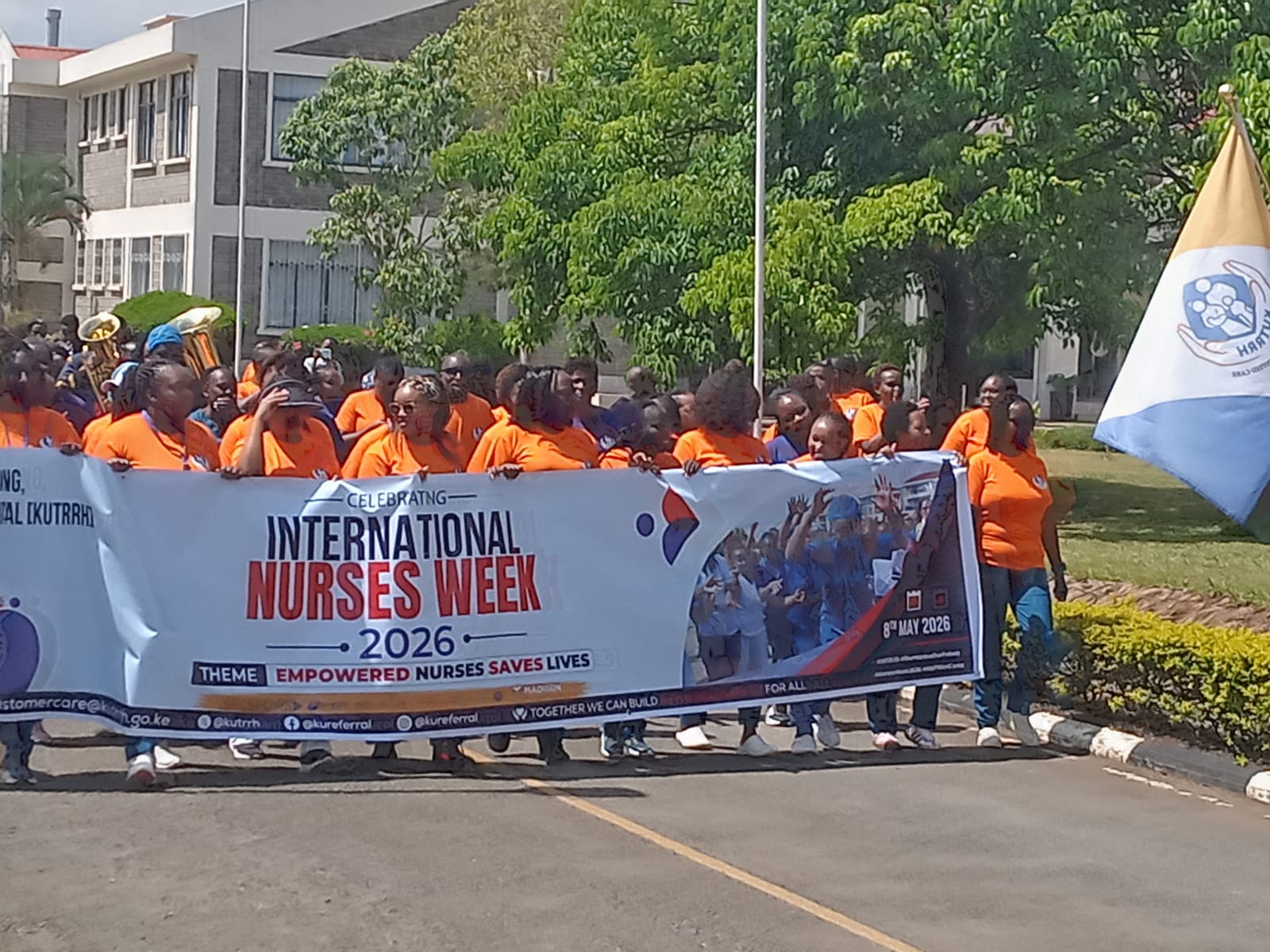 KUTRRH nurses urged to advance studies during Nurses Week