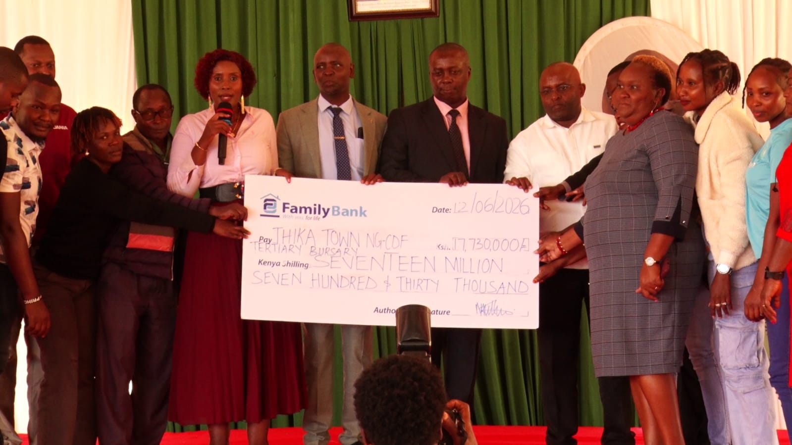 MP Ng’ang’a leads Sh17 million bursary drive