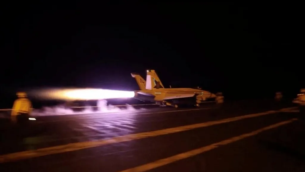 US launches major strikes on Iran after missile attacks on American forces