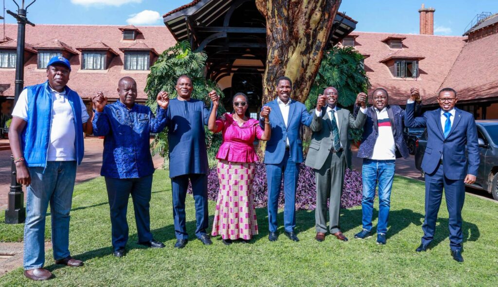 Opposition leaders vow to remain united ahead of 2027