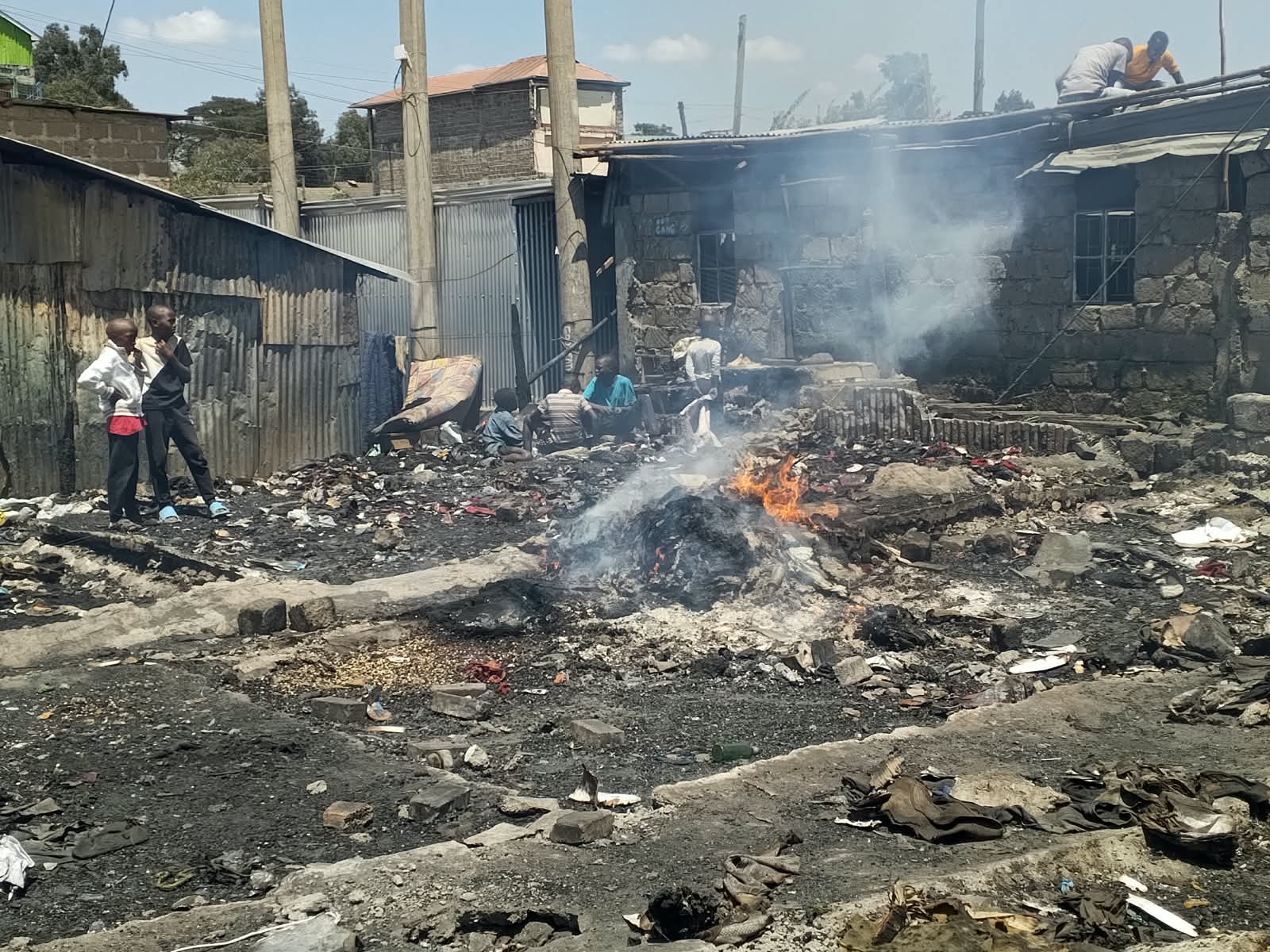 Mukuru fire death exposes peril of blocked roads