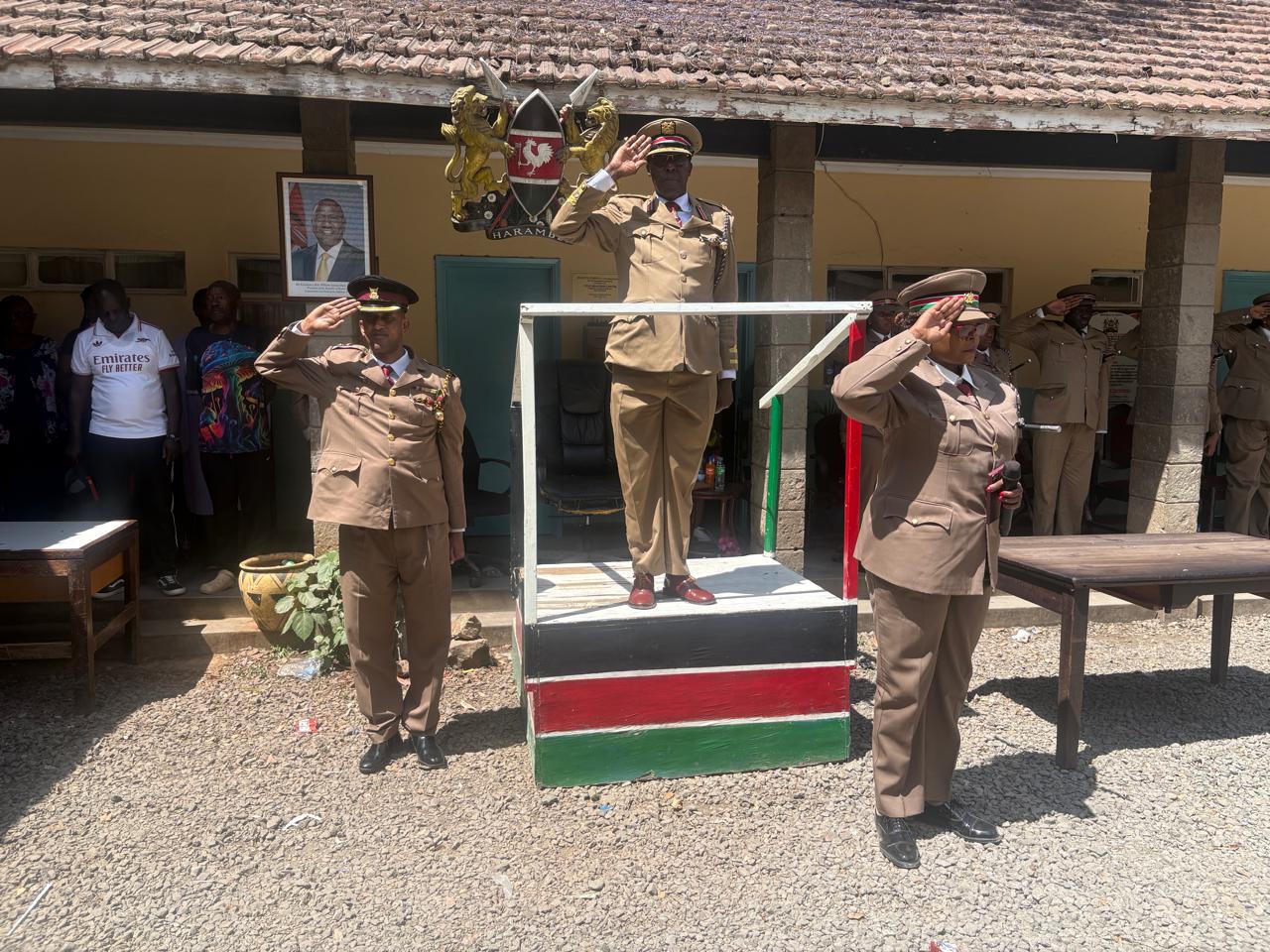 Makadara residents turn out in large numbers for Mashujaa Day