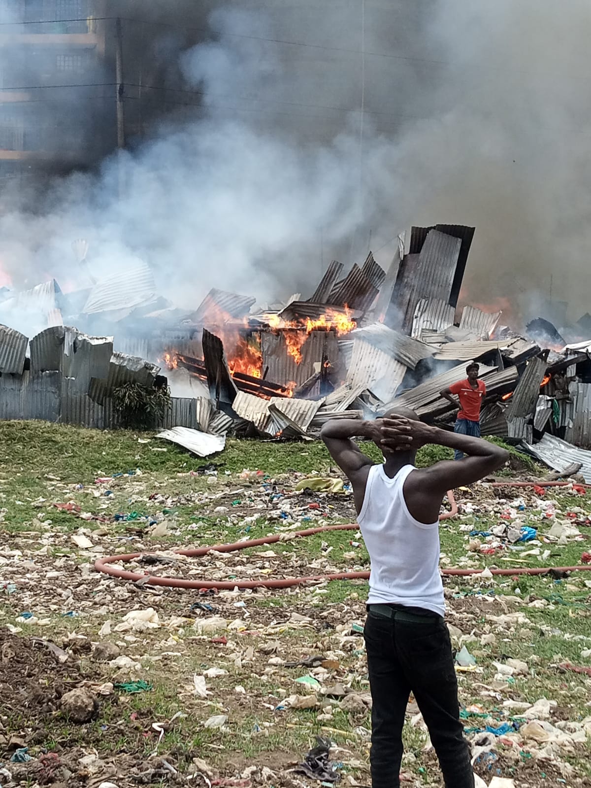 184 houses reduced to ashes in Bahati inferno