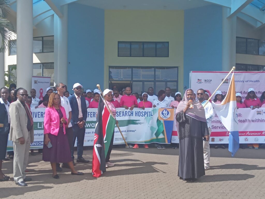 KUTRRH launches breast cancer screening drive